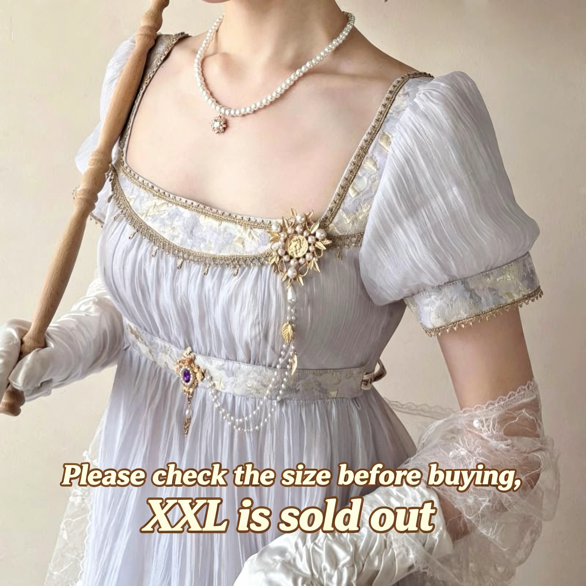 Handmade Regency Empire Waist  - đánh giá và giá Women'S Green Formal Wear