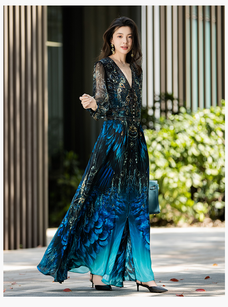 Summer New High-End V-neck Fas - đánh giá và giá Formal Wear For Women Xl