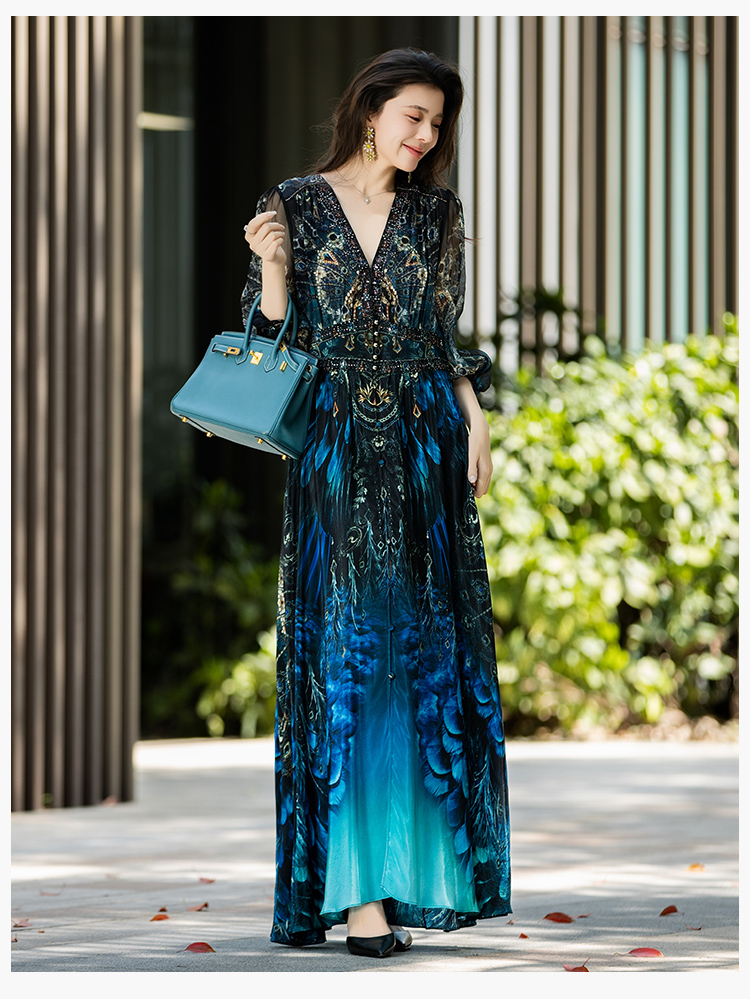 Summer New High-End V-neck Fas - đánh giá và giá Formal Wear For Women Xl