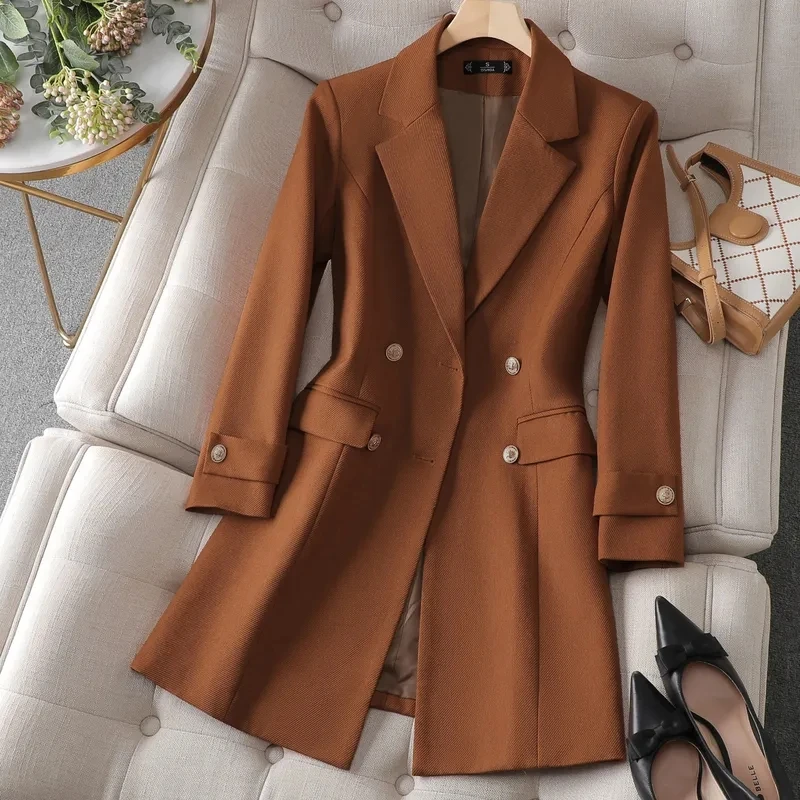 Autumn Winter Jacket Women Lon - đánh giá và giá Women Formal Wear With Blazer