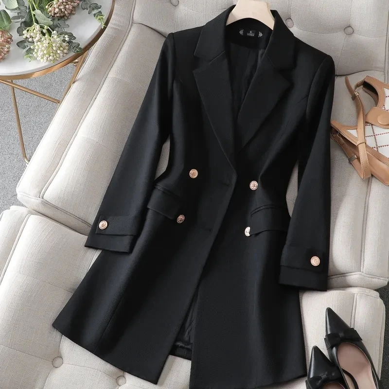 Autumn Winter Jacket Women Lon - đánh giá và giá Women Formal Wear With Blazer