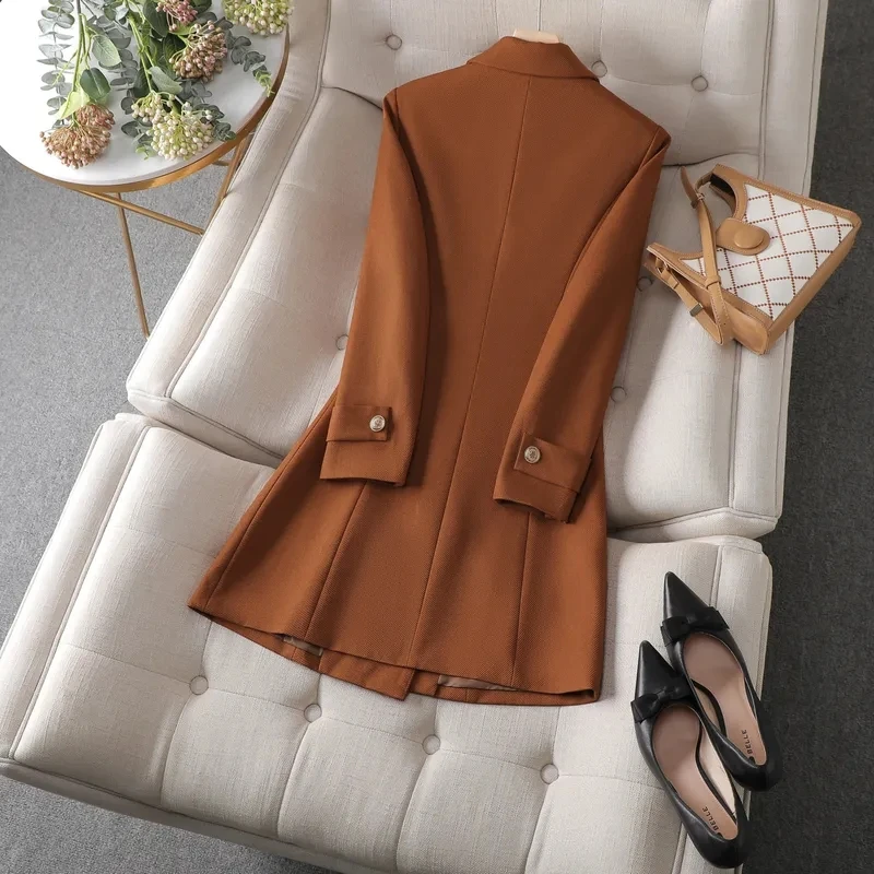 Autumn Winter Jacket Women Lon - đánh giá và giá Women Formal Wear With Blazer