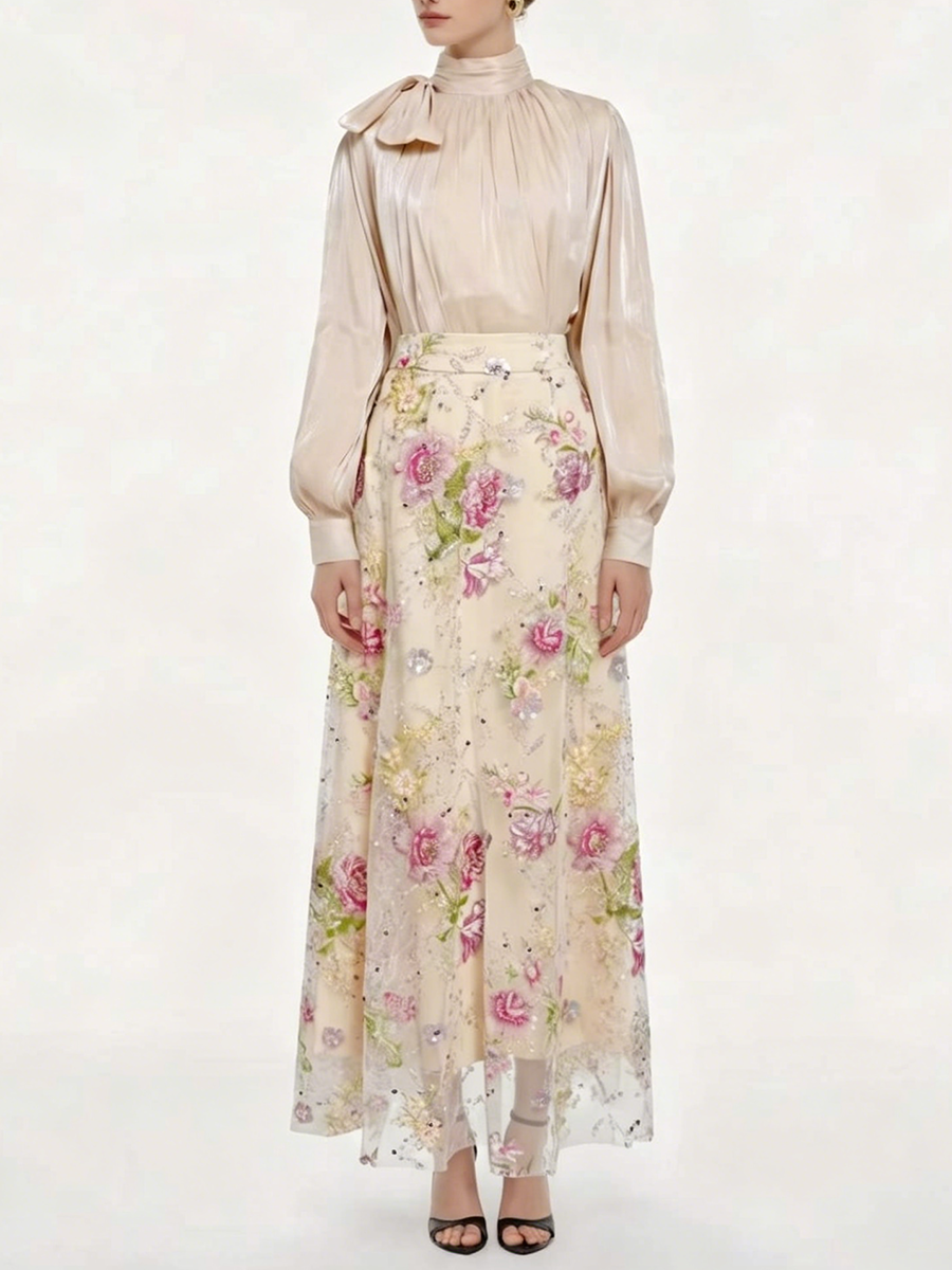 VGH Elegant Chic Black Floral  - đánh giá và giá Women'S Formal Wear Suits