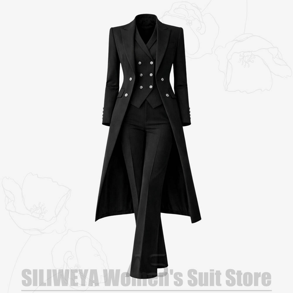 Women's Suit 3 Piece Double Br - đánh giá và giá Women'S Formal Wear Suits