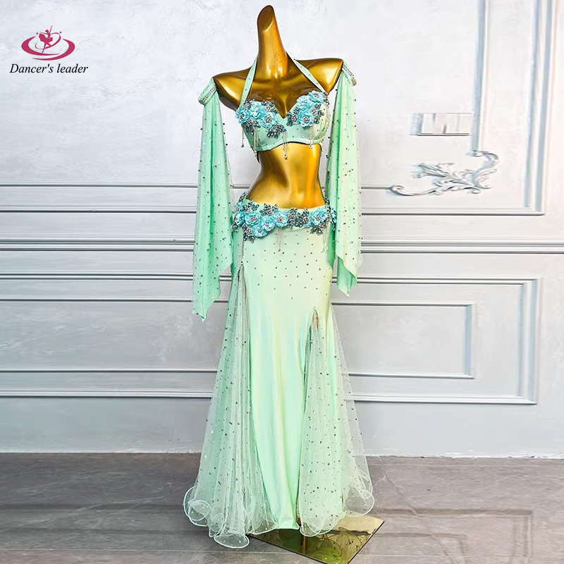 Belly Dance Adult Dress With R - đánh giá và giá Women'S Green Formal Wear