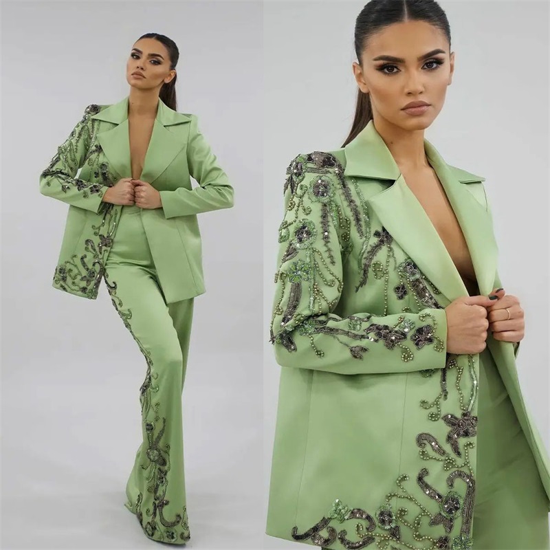 Designer Green Satin Women Sui - đánh giá và giá Women'S Green Formal Wear