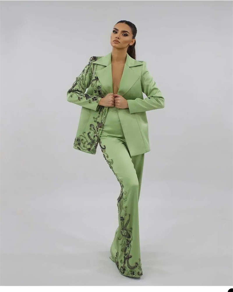 Designer Green Satin Women Sui - đánh giá và giá Women'S Green Formal Wear