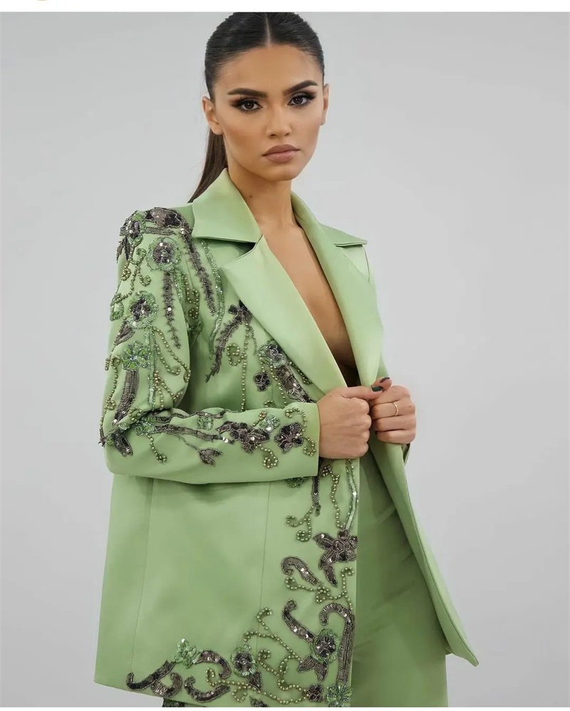 Designer Green Satin Women Sui - đánh giá và giá Women'S Green Formal Wear