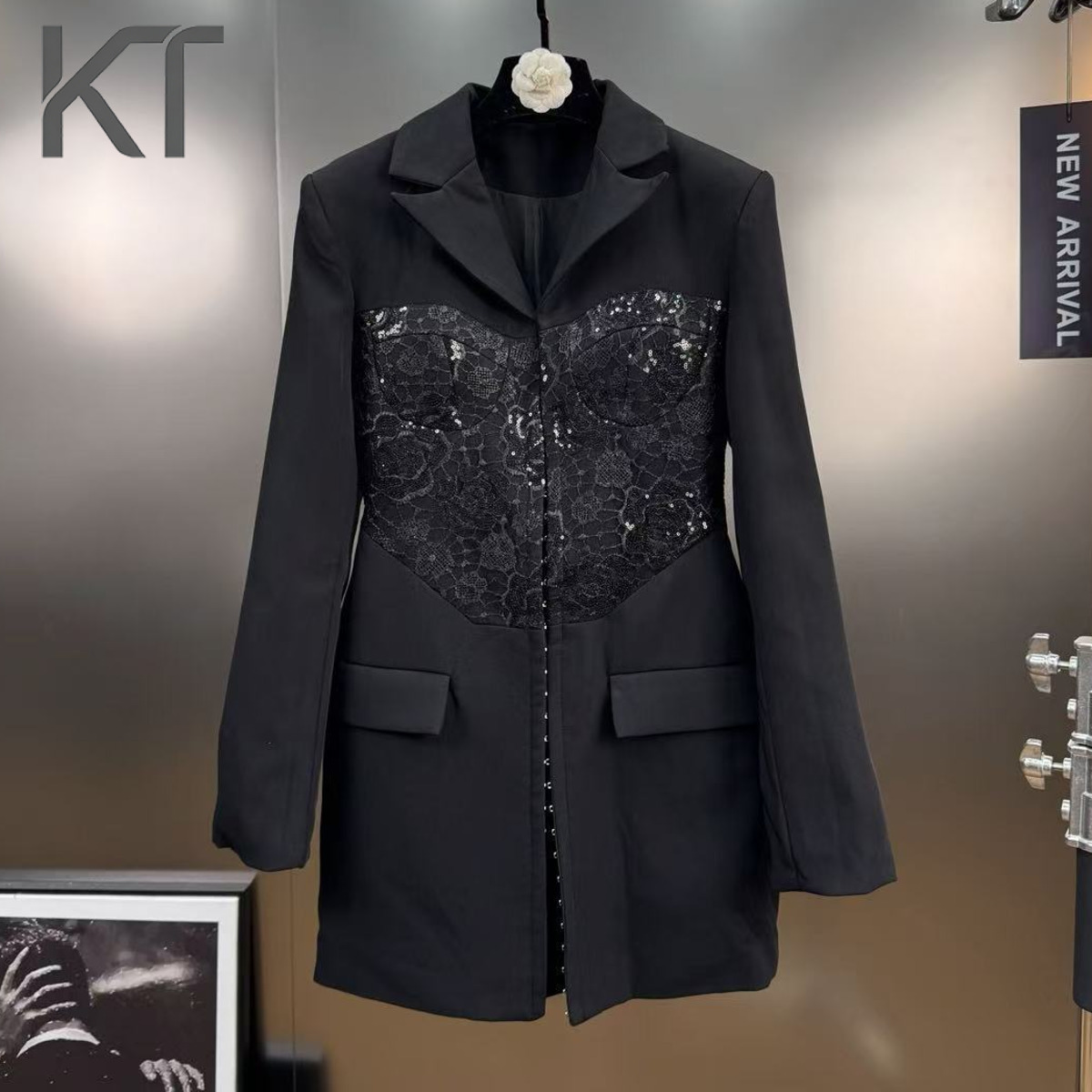 KT Elegant Lace Sequin Blazer  - đánh giá và giá Women Formal Wear With Blazer