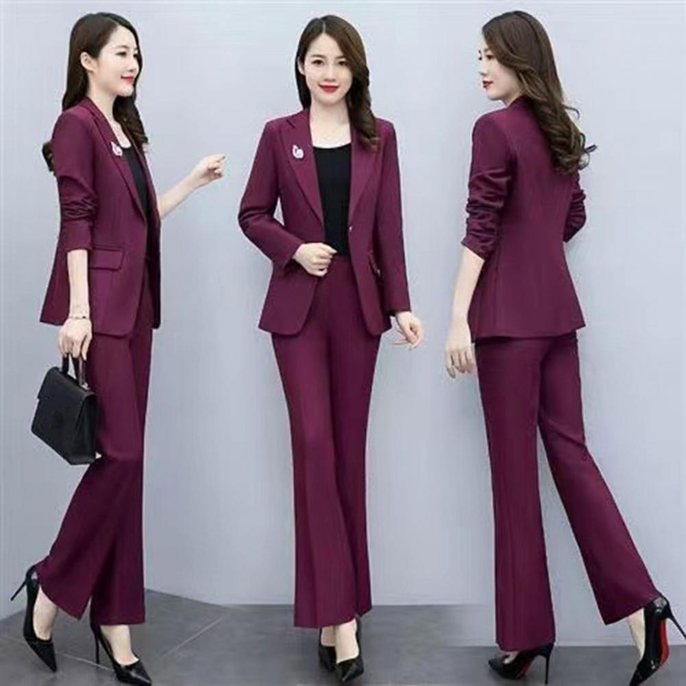 2 Pcs/Set Lady Formal Coat Pan - đánh giá và giá Women'S Formal Wear Suits